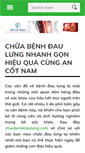 Mobile Screenshot of chuabenhdaulung.com